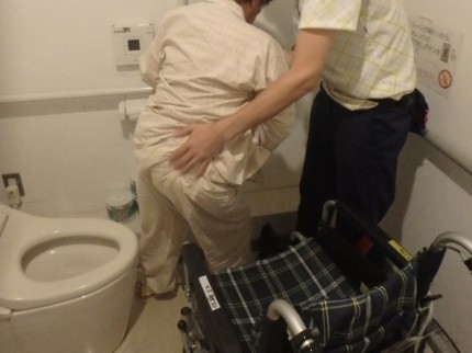 トイレ動作練習 トイレ動作練習